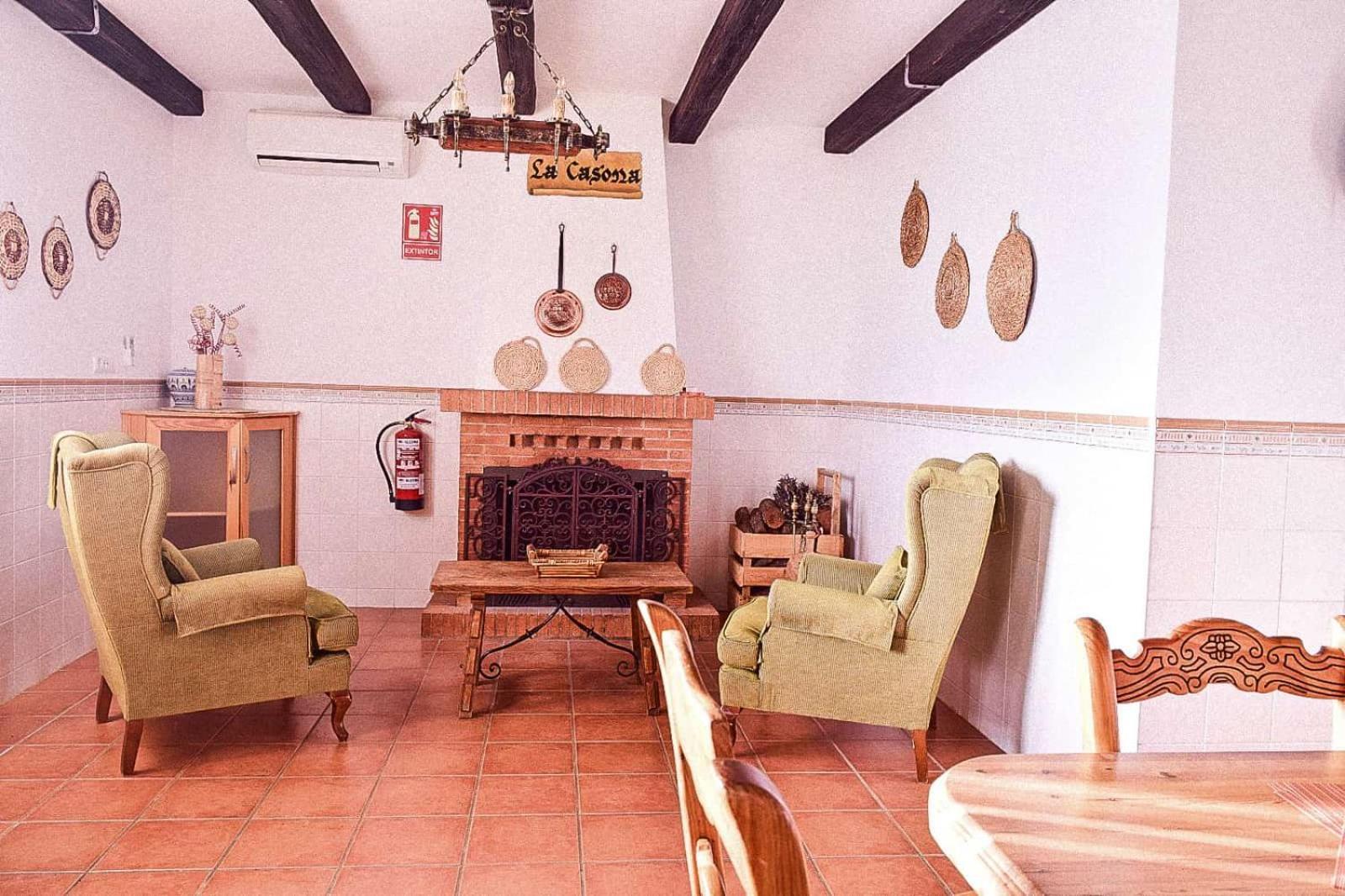 Вилла La Casona Del Bullaque Эль-Робледо Экстерьер фото